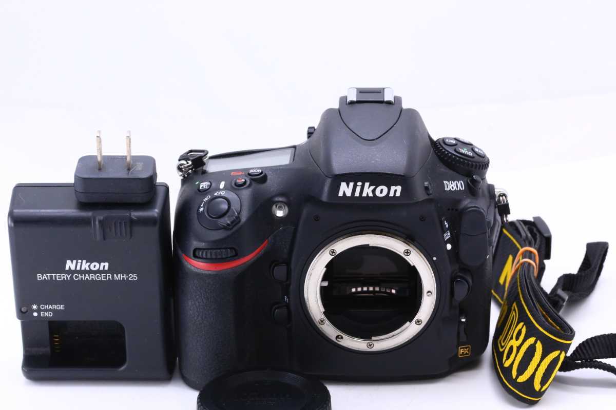 履き心地◎ 【ショット数1477回】 ニコン Nikon D800E ボディ