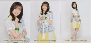 HKT48 地頭江音々 ビーサンはなぜなくなるのか？ 2022.09.24-25 パシフィコ横浜 会場限定 生写真 選抜衣装 3種コンプ