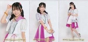 HKT48 竹本くるみ ビーサンはなぜなくなるのか？ 2022.09.24-25 パシフィコ横浜 会場限定 生写真 選抜衣装 3種コンプ