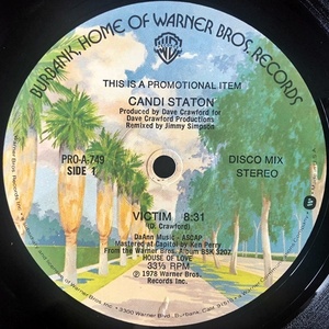 【Disco 12】Candi Staton / Victim