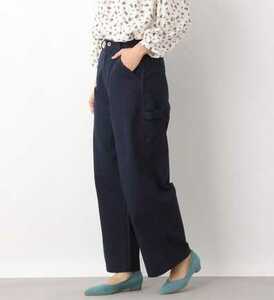  regular price 5500 jpy new goods repsi.m cotton painter's pants M size navy wide pants 