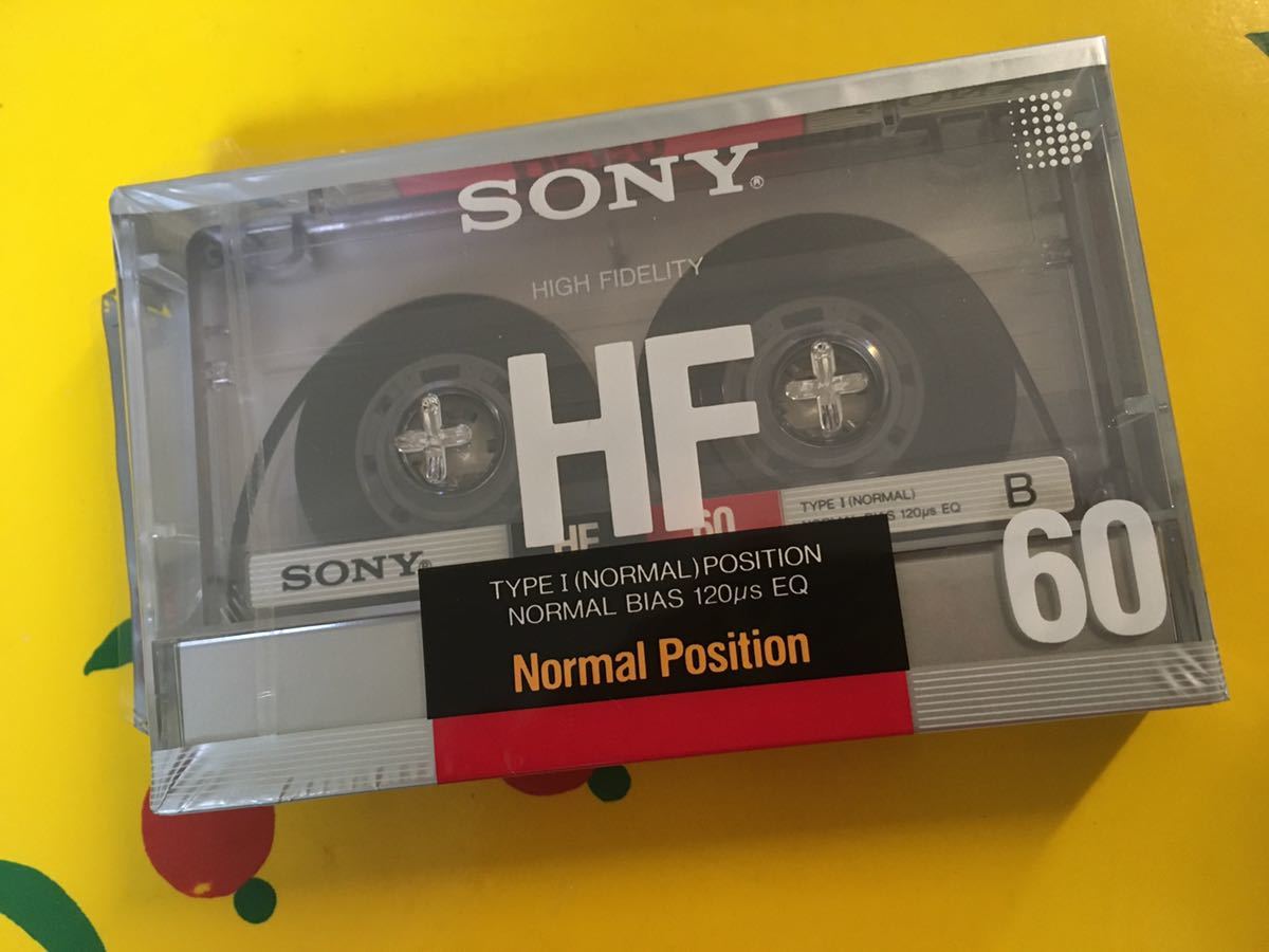 新品本物】 SONYカセットテープ C-60HFA