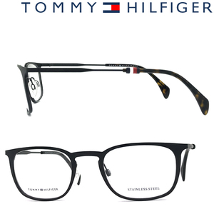 TOMMY HILFIGER メガネフレーム ブランド トミーヒルフィガー マットブラック 眼鏡 00TO-1473-003