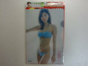  small . Yuuka. Young Magazine.49 number. appendix. clear file. seven eleven limitation bikini. swimsuit. costume. cosplay 