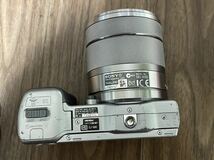 SONY ミラーレス一眼 カメラ NEX-5 ズームレンズ SEL1855 E18-55mm F3.5-5.6 フラッシュHVL-7F7S_画像5