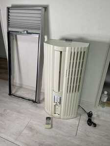 トヨトミ 窓用エアコン TIW-A160B 窓枠付き 送料1800円 東京池袋