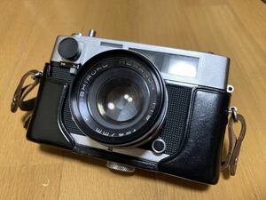 コニカKonica auto SカメラUSED※コンパクトカメラ・フィルムカメラ・レトロカメラ・昭和カメラ・作動確認未