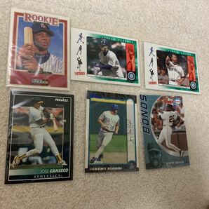 希少Topps Upperdeck Pinnacle Bowman Barry Bonds Ken Griffey Jr Jose Canseco Jeremy Jiambi Derek Lee - Rookie Card