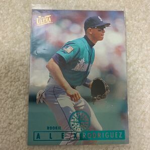 希少1995 Fleer Ultra Skybox Thunder コレクション Alex Rodriguez ルーキーカード アレックスロドリゲスの画像2