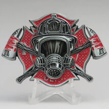 ディズニー　グーフィー　ミッキーの消防署チャレンジコイン　USA　Mickey's Fire Dept　消防士_画像2