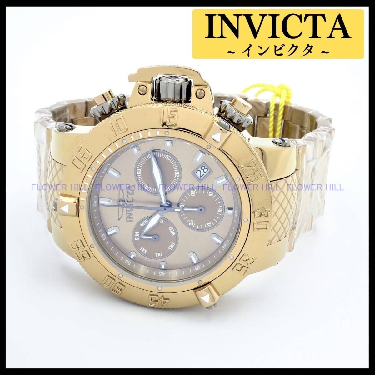 カジュアルデザイン☆スイス製ムーブ INVICTA Hydromax 32207-