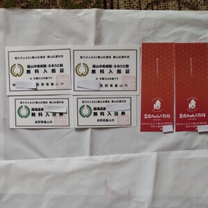 長野県飯山市入館券3種類