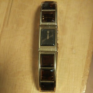 Seiko lassale IE50-525C　茶　電池切れ レディース腕時計　