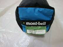 mont-bell Kids用レインウエア　140　　中古品_画像7