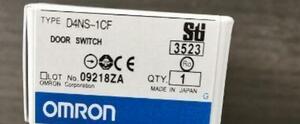 新品★OMRON/オムロン 　D4NS-1CF 　小形セーフティ・ドアスイッチ/スライドキーユニット 【６ヶ月保証】
