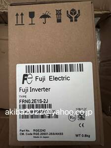 新品★富士電機 インバーター FRN0.2E1S-2J 保証付き
