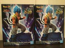 DRAGON BALL Z/DOKKAN BATTLE 5TH ANNIVERSARY FIGURE/ 超サイヤ人ゴッド超サイヤ人ゴジータ 2個セット フィギュア プライズ 新品 未開封_画像1