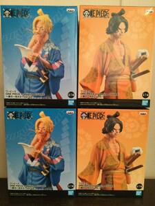 ONE PIECE magazine FIGURE～夢の一枚#2～vol.1&vol.2 エース サボ 2種×2セット ワンピース フィギュア プライズ 新品 未開封 同梱可