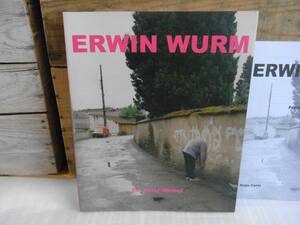  foreign book photoalbum Neue Galerie Graz / Erwin Wurm:a- wing *wa-m soft cover small booklet attached ( English ). cover .2cm rank. crack equipped 
