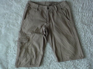 TK Takeo Kikuchi *asimeto Lee half cargo pants / tongue / size 2