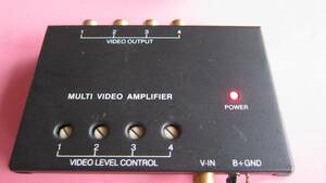 VIDEO　 AMPLIFIER　 ビデオ分配機 　映像分配器
