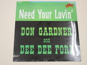 【LP】 DON GARDNER AND DEE DEE FORD / I NEED YOUR LOVIN'（アメリカ盤）新品未開封