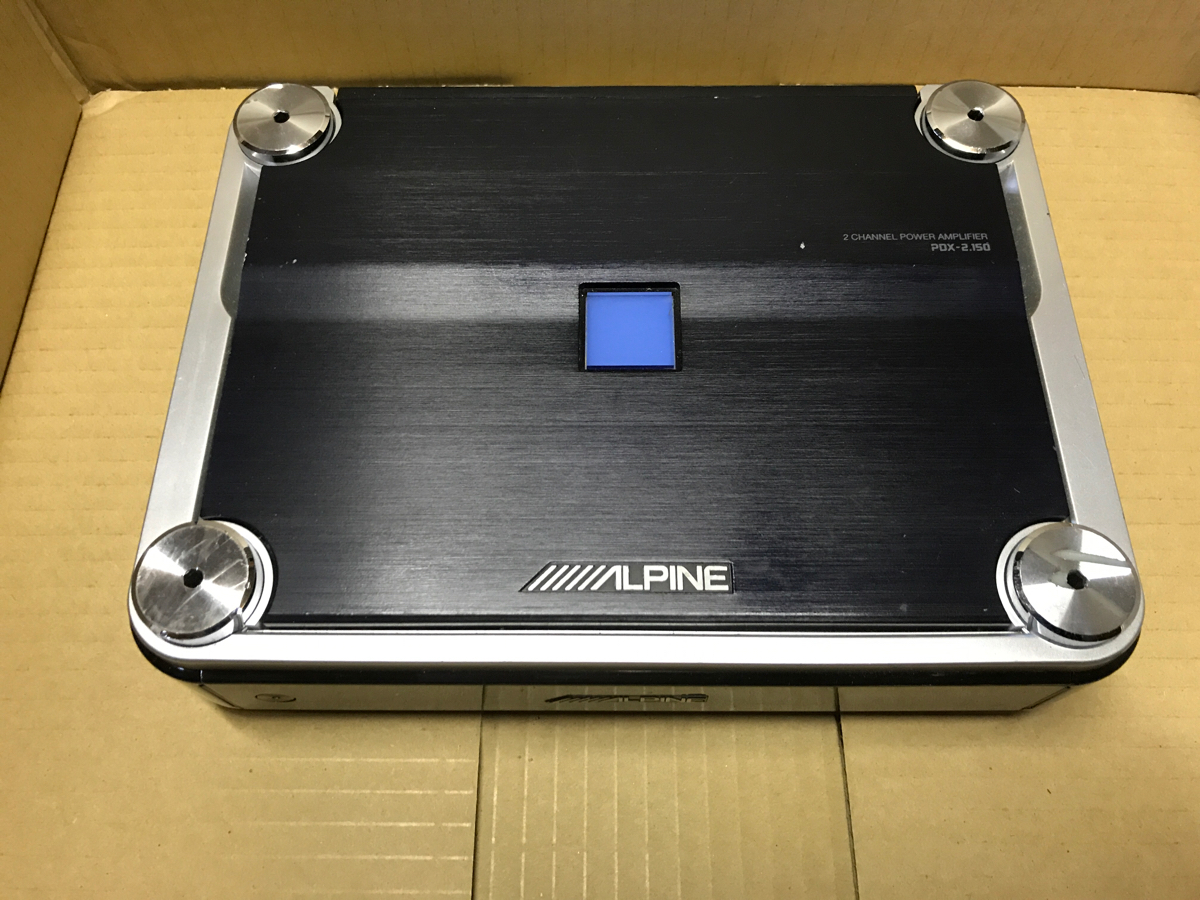 超安い】 pdx-2.150 パワーアンプ ALPINE - カーオーディオ
