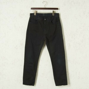 Acne STUDIOS Town Tw Blac Denim pants tapered simple cotton black / black 31 Italy made m0002-04-044