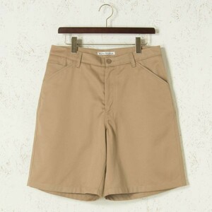 2017SS beautiful goods Acne STUDIOS Allan sh co short pants simple wide cotton / polyester beige 50 m0002-04-047