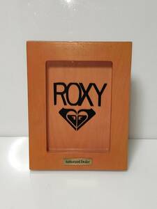 非売品 サーフブランド ロキシー 正規代理店 卓上 看板 ■ ROXY サーフショップ