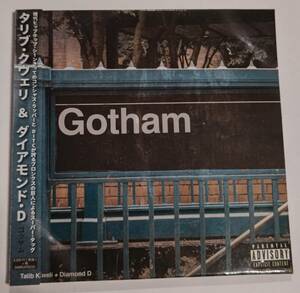GOTHAM (Talib Kweli DiamondD) / Gotham 帯付き 日本盤 Busta Rhymes Skyzoo Nire AllDai John Forte NIKO IS参加 ゴッサム