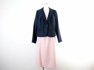 [ as good as new ][ beautiful goods ] Private Label PRIVATE LABEL One-piece & jacket navy blue pink 