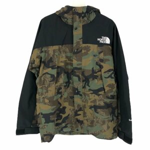 【新品同様】ノースフェイス THE NORTH FACE ノベルティマウンテンライトジャケット XLサイズ NP62135 TFN カモフラ