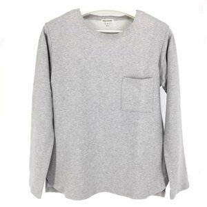  Abahouse ABAHOUSE long T long sleeve T shirt size 44 light gray 