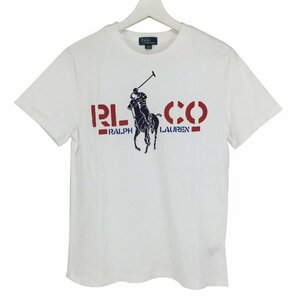 ポロ ラルフローレン POLO RALPH LAUREN 半袖 Tシャツ 綿100％ 男の子 L ホワイト