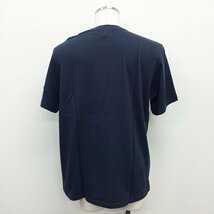 【新品同様】【美品】ワントゥルーサクソン ONE True Saxon Tシャツ ネイビー メンズ_画像2