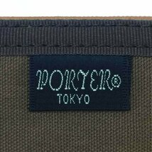 【新品同様】【美品】ポーター PORTER フリースタイル カードケース パスケース キャメル_画像3