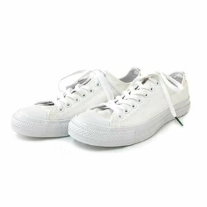 【新品同様】【美品】コンバース CONVERSE オールスター カラーインホワイトOX スニーカー 靴 27cm ホワイト