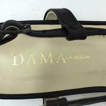 【新品同様】【美品】ダーマコレクション DAMA collection ストラップパンプス ブラック_画像7