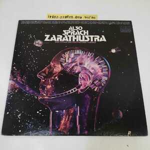 1_▼ 2LP ALSO SPRACH ZARATHUSTRA AND OTHER MOTION PICYURE THEMES ADL2-0189-A-1 帯なし ライナー無し キズ有り