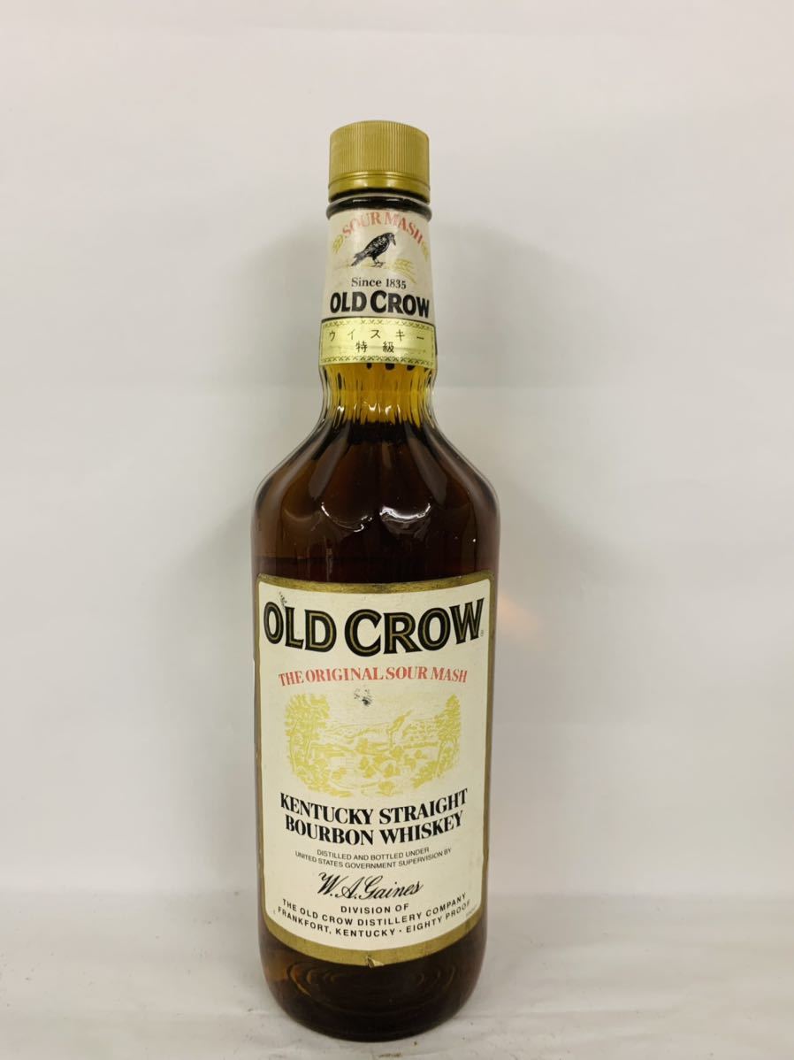 OLD CROW オールドクロウ バーボン 特級 750ml 40%未開封 古酒