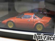 【2009年 ホビーフォーラム 限定：未開封】hpi racing 1/43 ランチア ストラトス HF Gr.4 ストラダーレ レッド [8131]_画像6