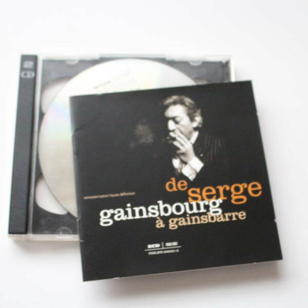 送料無料 De Gainsbourg a セルジュ・ゲンスブール Serge Gainsbourg2枚組CD 輸入盤インポート ベスト