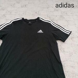 adidas アディダス スリーストライプ 半袖Tシャツ W11054