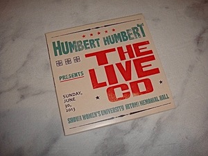 HUMBERT HUMBERT/THE LIVE CD/ハンバートハンバート/会場限定