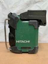 【せ-9-51】HITACHI 日立工機 コードレスラジオ UR 18DSL2 現場用ラジオ 本体のみ 通電動作OK 使用感/汚れあり_画像5