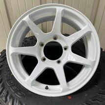 ヨコハマジオランダーG003◆225/75R16◆16×5.5J-20◆《CST ZERO-1HYPER J》スズキジムニー　ホワイトJBJAリフトアップオーバーフェンダー_画像3