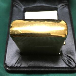 ZIPPO 10K ジッポー 10金 GOLD ゴールド 年式不明 現状品の画像5