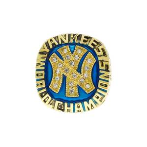 【送料無料】※ MLB NYY 指輪 ニューヨーク・ヤンキース Champion 指輪 リング 22号/23号/24号 ファッション ステンレス鋼 贈り物 新品