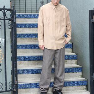 USA VINTAGE LORD JIM TUCK WOOL SLACKS PANTS/アメリカ古着タックウールスラックスパンツ